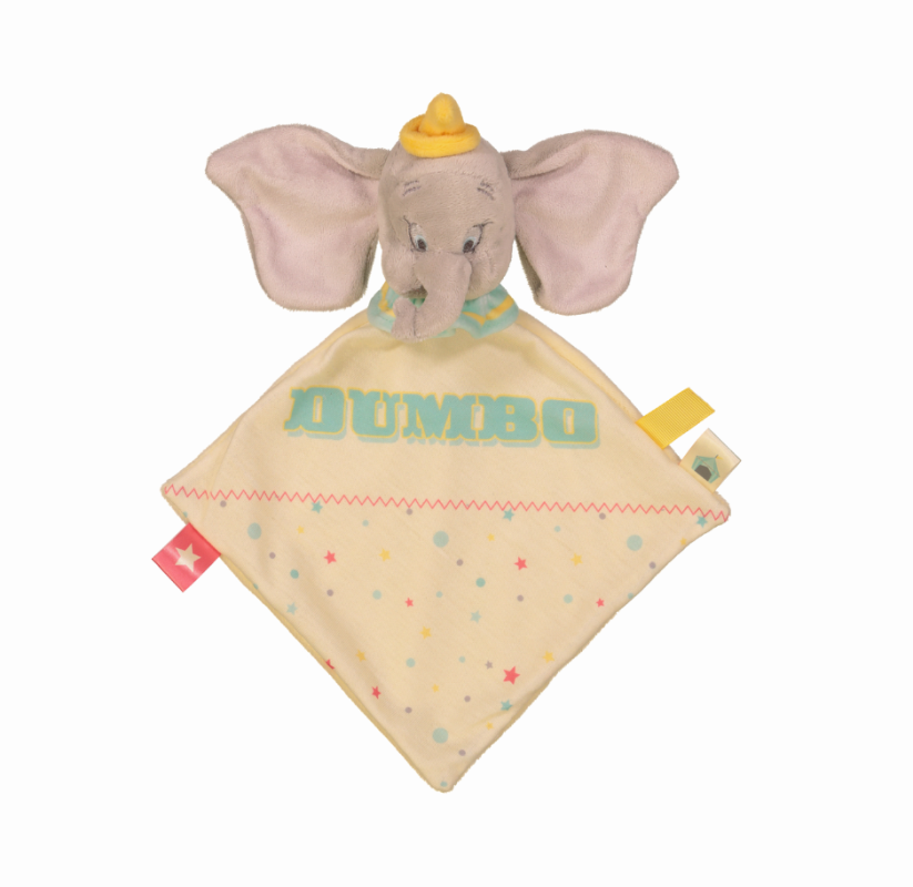  dumbo léléphant cutie beige vert 20 cm 
